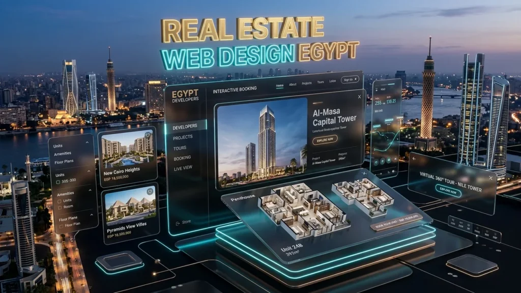 تصميم مواقع شركات التطوير العقاري