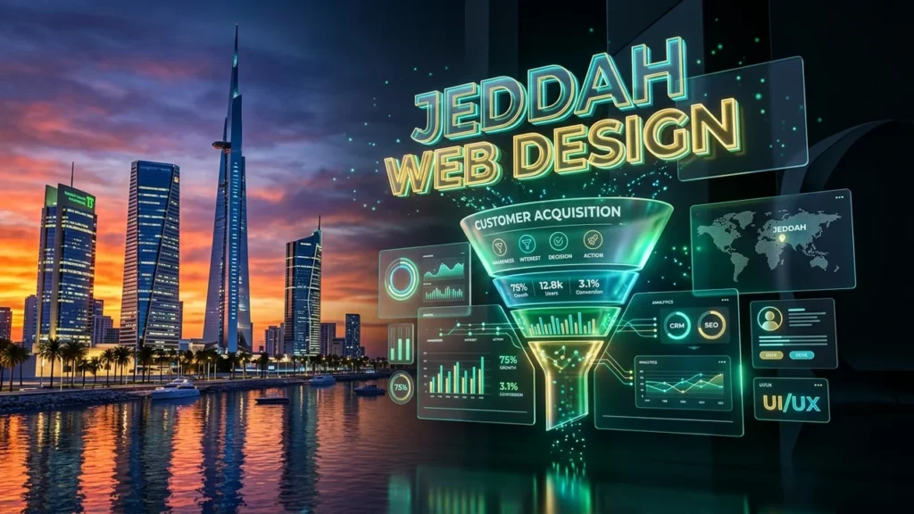 تصميم مواقع في جدة