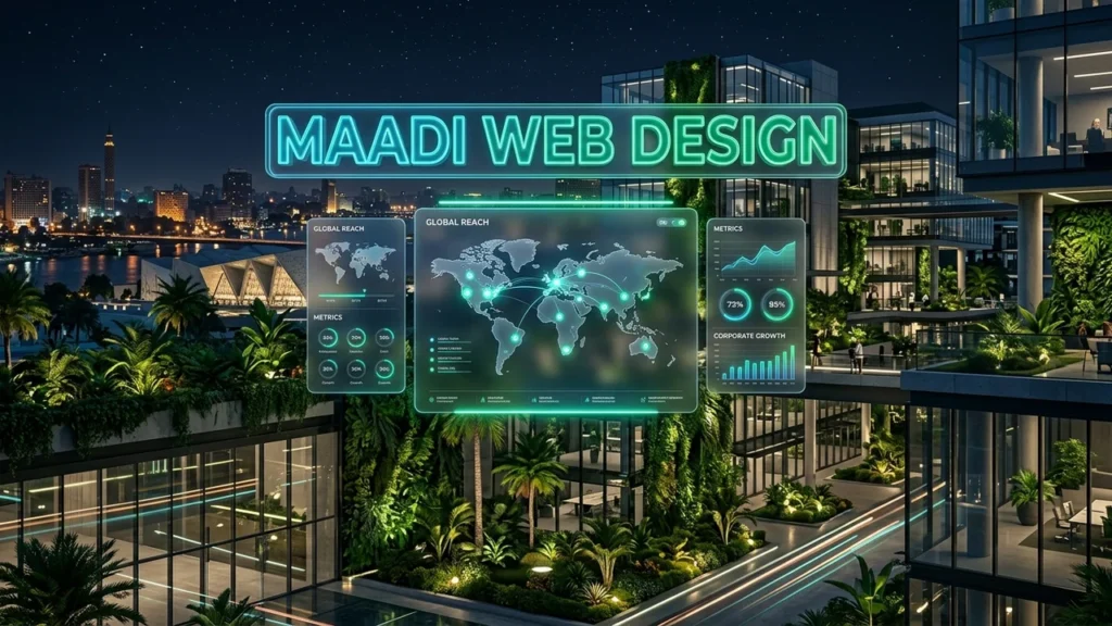 تصميم مواقع في المعادي