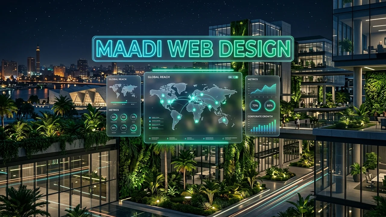 تصميم مواقع في المعادي