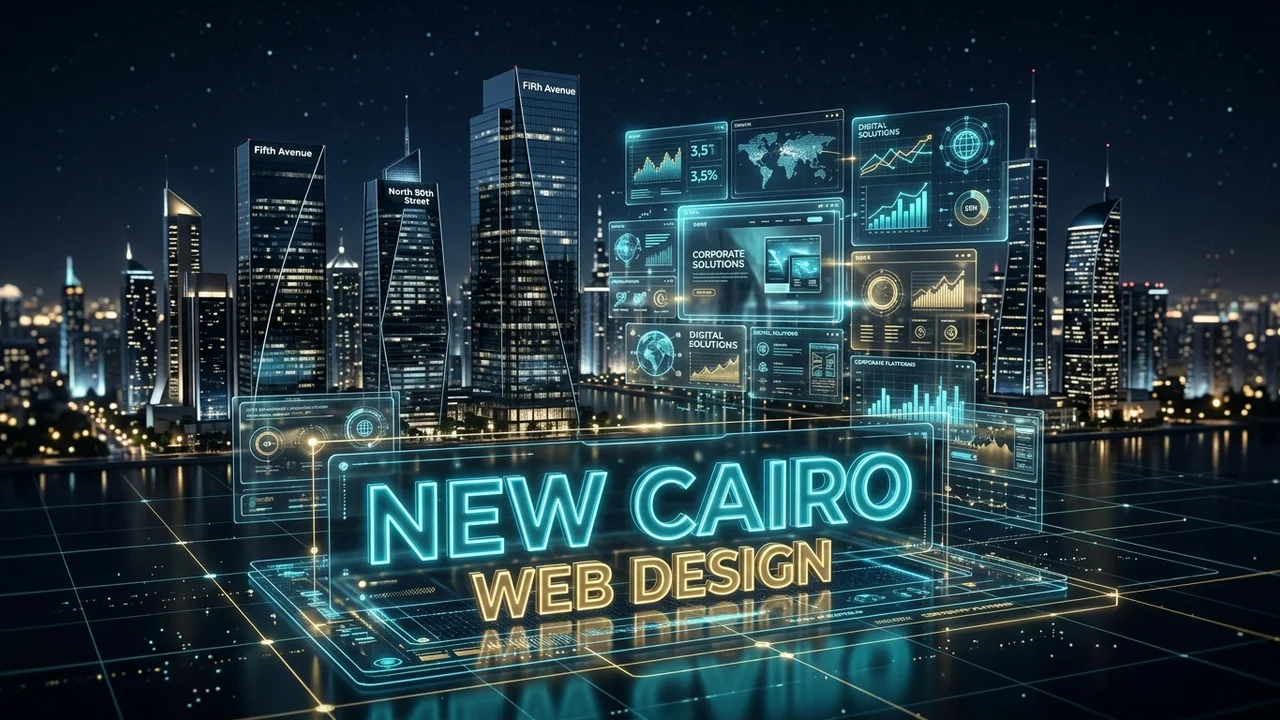 تصميم مواقع في التجمع الخامس