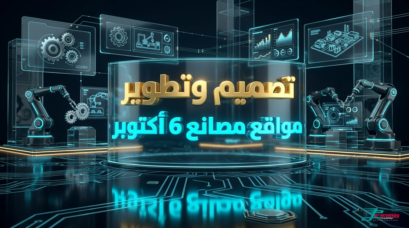 تصميم مواقع مصانع 6 أكتوبر