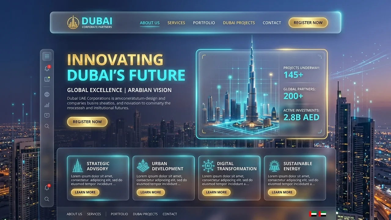 تصميم مواقع في الشارقة