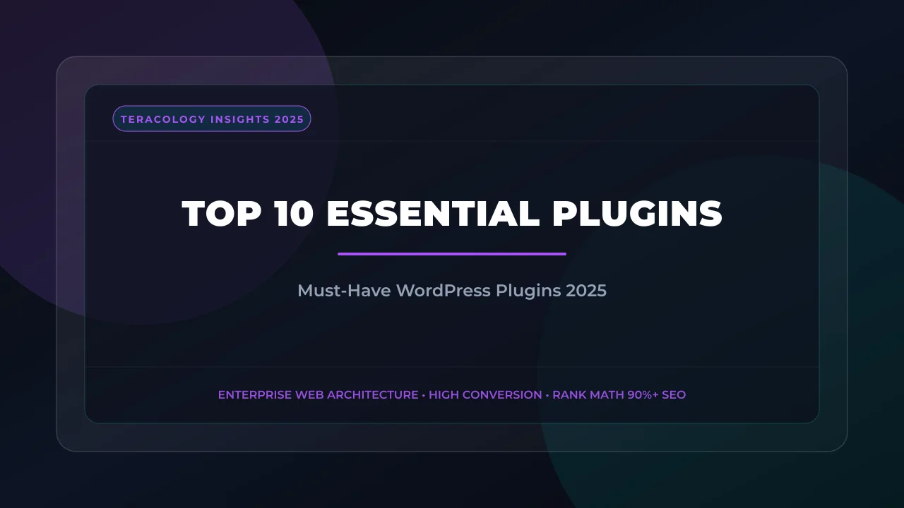 Essential WordPress Plugins
