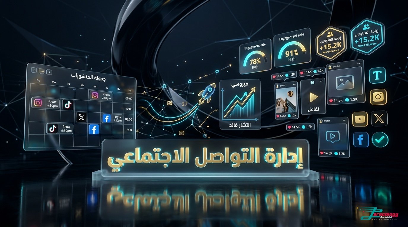 إدارة حسابات التواصل الاجتماعي